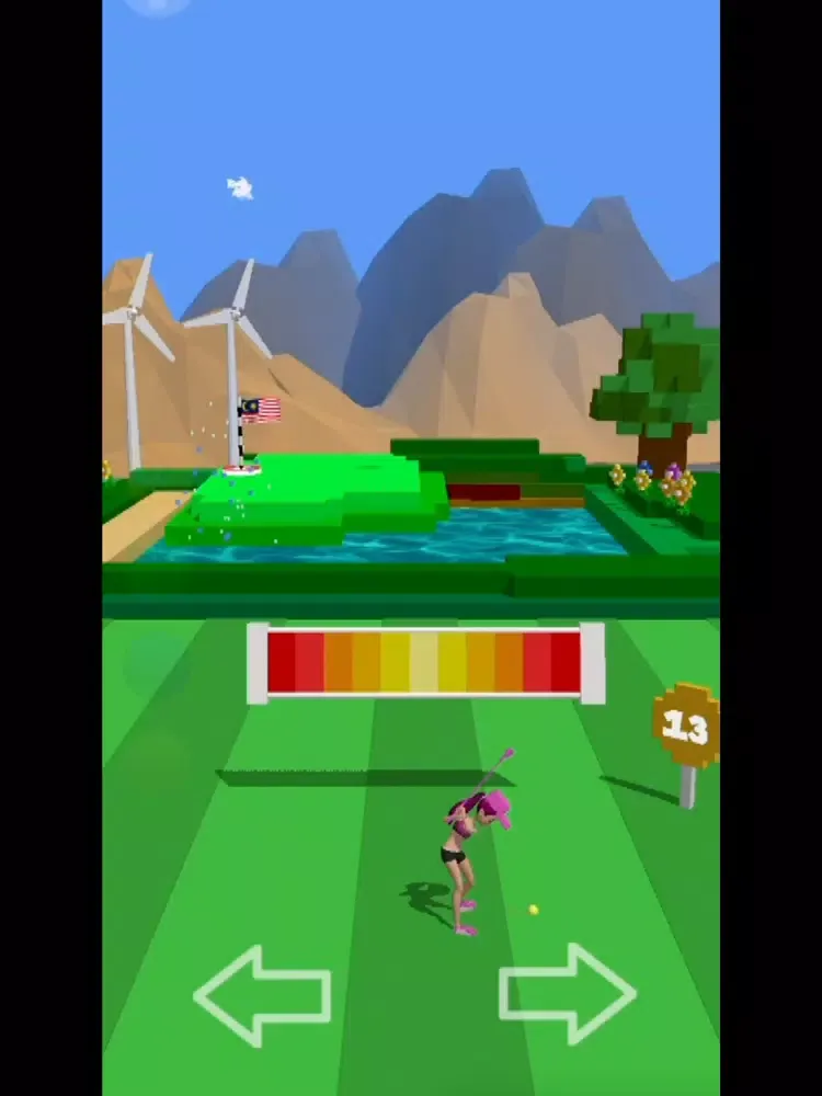 Target Golf iPad 應用截圖